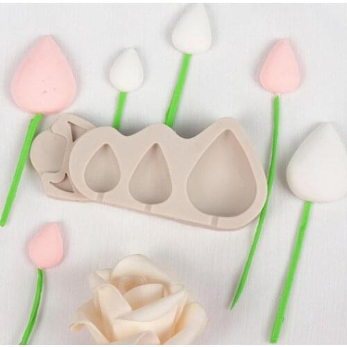 Chocolate Baking Mold Multi-functional Floral Pattern Silicone Cupcake Cake Mould for Kitchen