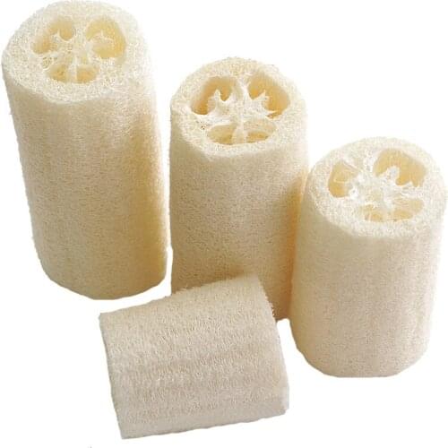 Shower Sponge Bath Body Shower Sponge Scrubber Natural Loofah Luffa Loofa Bathing Massage Body Sponge Scrubber Bowl Pot Washing