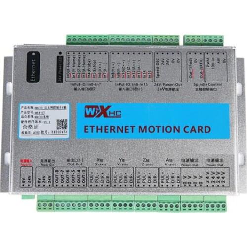 MACH3 LAN interface board engraving machine Ethernet CNC four axis control board / motion control card / network port plate