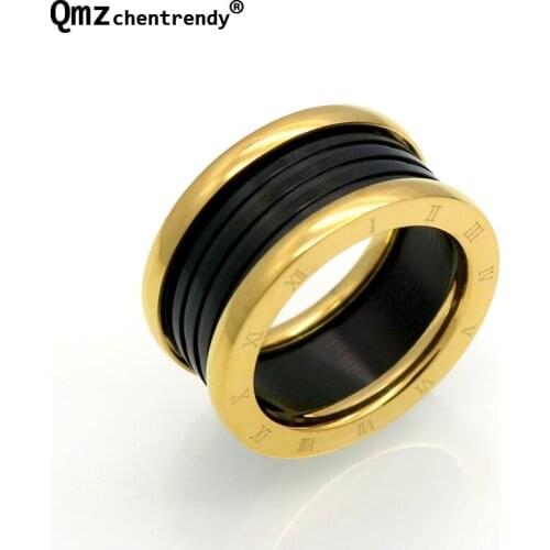 Top qualtiy steel ring Fresh Design Rings For women Men Fashion titanium steel Lovers men Finger Rings Jewelry