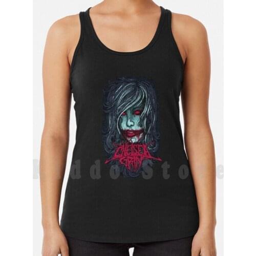 Hurung Tank Tops Vest 100% Cotton Grin Grin Music Grin Live Grin Hostage Grin Reaction Grin Interview Interview Grin