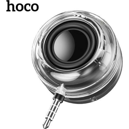 Hoco Portable 3.5mm Mini Speaker Wireless Audio Jack Aux Speaker For Huawei P40 Outdoor Surround Phone Speaker For iPad Tablets
