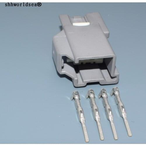 Worldgolden 1.5mm grey socket auto connector 4pin plug