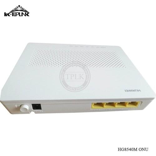 HG8540M GPON ONU/ONT 1GE+3FE 4*LAN PORT GPON English Firmware Fiber Optic Router With Power Plug High Performance HG8540M