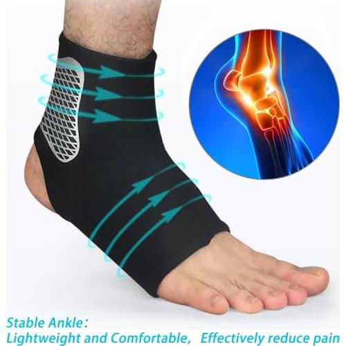 Ankle Support Protect Brace Compression Strap Achille Tendon Brace Sprain Protect Foot Bandage Running Sport Fitness Band New