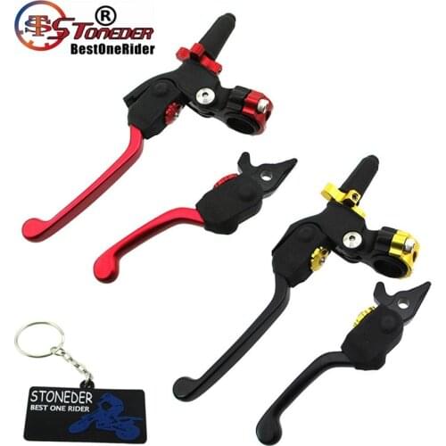 STONEDER IGP Profile Pro Folding Clutch Brake Levers For 2017+ Piranha YCF Thumpstar Explorer Braaap Atomik DHZ Pit Dirt Bike
