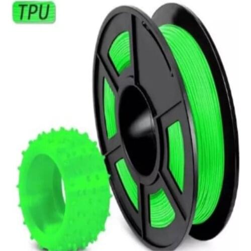 TPU Flexible Filament 0.5KG 1.75mm TPU Filament 3D Printer Flexible 3d Printing Material