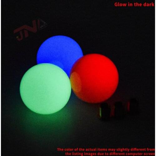 Universal JDM Red/Green/Blue Glow In The Dark Shift Knob Racing Car Round Ball Gear Shift Knob