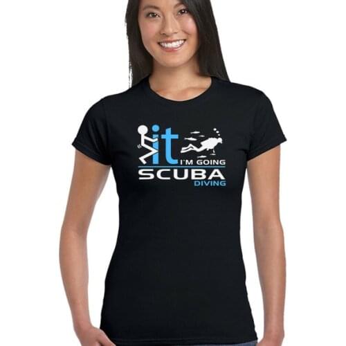 I'm Going Scuba Diving Womens Funny T-Shirt Equipment Gift Gear Accessories Mask