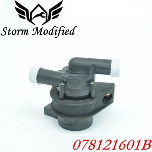 SuTong 1pc Plastic Auxiliary Water Pump For Skoda Superb For Audi A6 For VW Passat Variant 078121601B 078121601 078 121 601B
