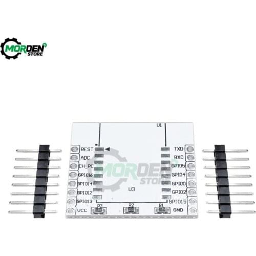 10PCS ESP8266 serial WIFI Module Adapter Plate Applies to ESP-07, ESP-12F, ESP-12E Wireless Board for arduino Dropship