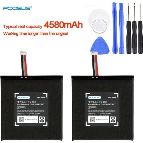Larger than original high capacity 4580mAh Max HAC003 Battery for Nintend Nitendo Switch Console Controller Battery HAC-003