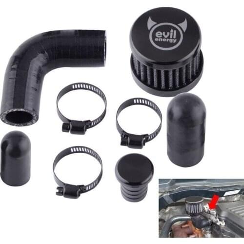 CCV Crank Case Vent Reroute Kit For 07.5-17 Dodge 6.7 Cummins Diesel 2500 3500 CCV OPEN BREATHER KIT