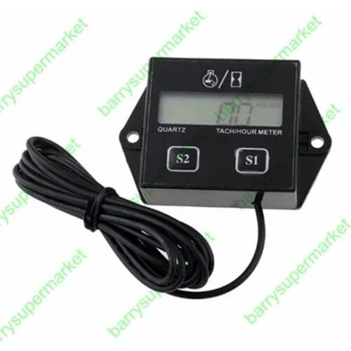 Engine Digital Tach Hour Meter Tachometer Gauge SP-101 Counter