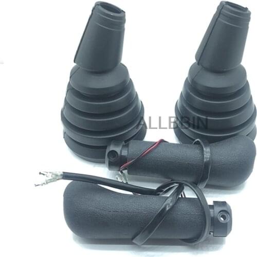 For CATERPILLAR CAT 320B Cab joystick handle Dust cover excavator accessories
