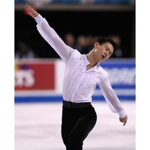 Custom Figure Skating Clothes For Men /Boys Fashion New Brand Vogue Figure Skating Competition Costume DR3147