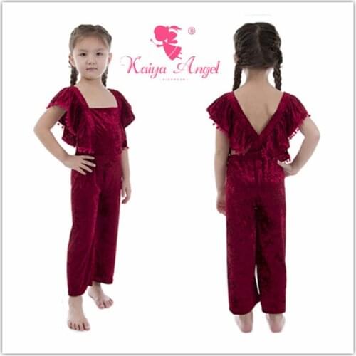 Kaiya Angel Summer Overalls For Girls