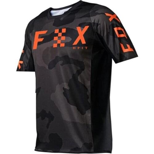 2021 mens downhill jersey hpit fox mountain bike mtb shirts offroad dh motorcycle motocross sportwear bicycle mtb jersey