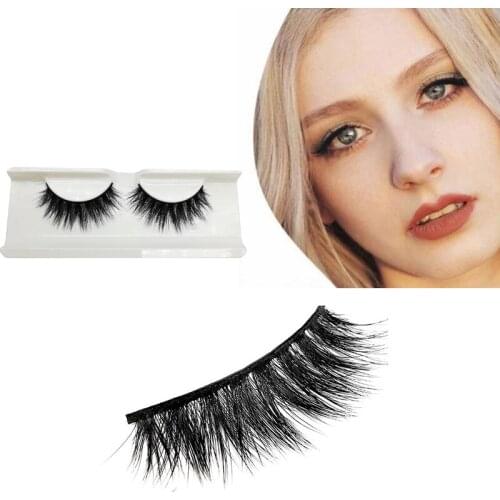 DUOMEIJIE Makeup Mink Eyelashes 100% Cruelty free Handmade 3D Mink Lashes Full Strip Lashes Soft False Eyelashes Makeup Lashes
