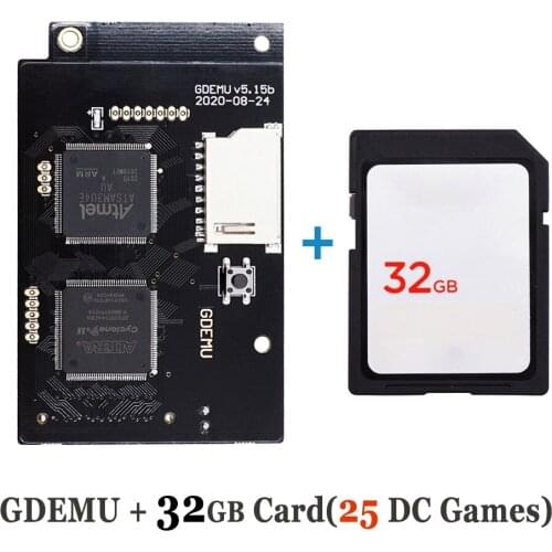 Optical Drive Simulation Board Replacement for SEGA Dreamcast DC GDEMU GDI CDI Game Console Free Disk Module Parts with SD Card