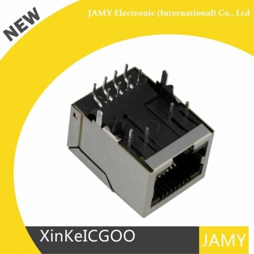 Original J0011D01BNL Network interface connector RJ45 with lights CONN MAGJACK 1PORT 100 BASE-TX