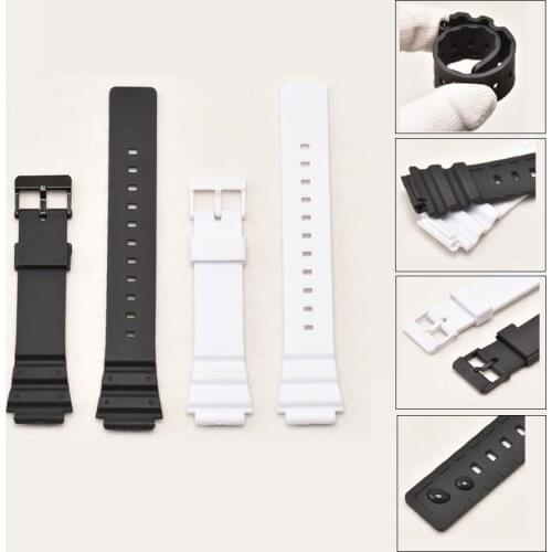 Resin Rubber Watch Strap for Casio MRW-200H Sports Watch Watchband Mens Wristwatch Belt band Watch Accessories