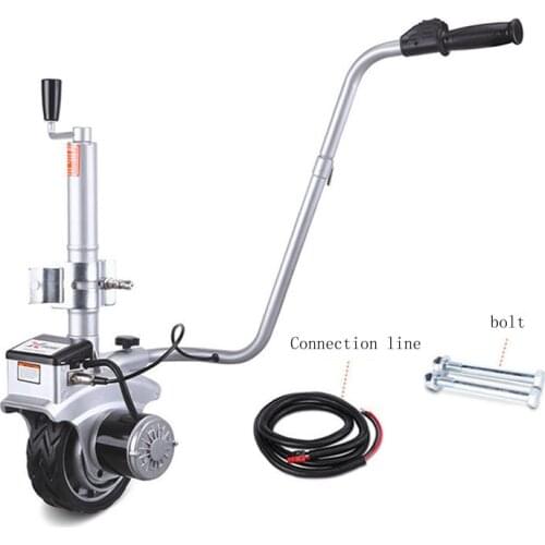 RV mover 12V 350W 24V electric mover, traveler trailer accessories. Automatic brake, heavy-duty solid rubber wheels