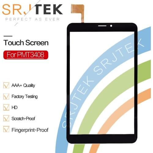 Srjtek 8" for Prestigio MultiPad wize 3408 4G PMT3408 Touch Screen Digitizer Panel Replacement Touchscreen Glass Tablet Sensor