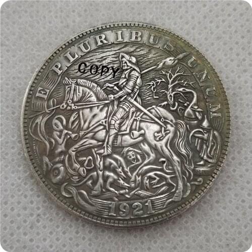 Type #20_Hobo Nickel Coin 1921-P Morgan Dollar COPY COINS-replica commemorative coins