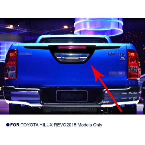 1Piece back door handle insert graphic Vinyl sticker for TOYOTA HILUX REVO 2015-present