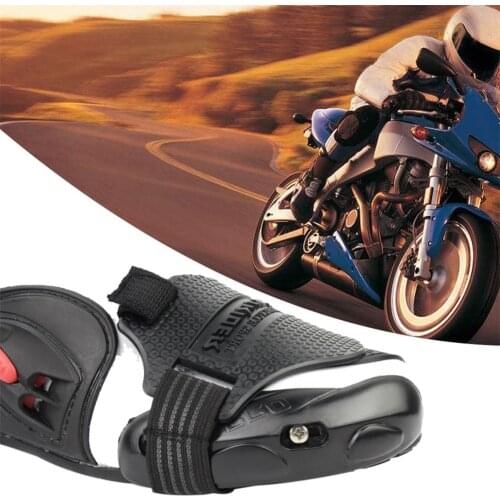 Motorcycle Shoes Protective Skid-proof Motorbike Motorcycle Shift Pad Shoe Boot Cover Protective Gear Shifter Accessories