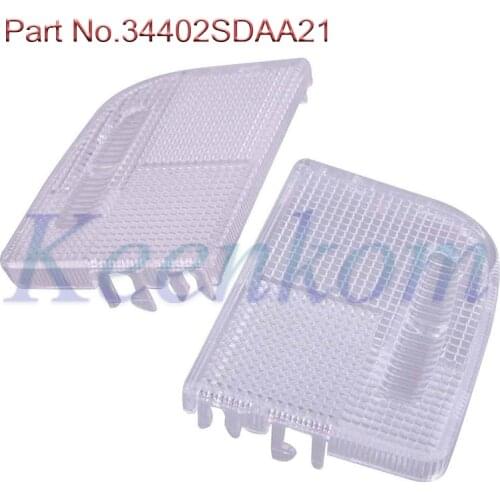 1pair Left And Right Interior Roof Map Light Lens Cover 34402SDAA21 For Honda TSX Accord Civic 2013 2014 2015 2016