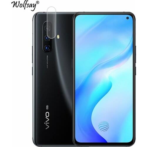 2PCS Camera Lens Film For Vivo X30 Camera Protector Glass Film For BBK Vivo X30 Protective Camera Film For BBK Vivo X30 Wolfsay