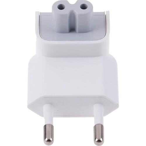Adapter Power for Mac Book 2.8x2.8x1.8x5.5cm US to EU Plug Travel Charger Converter Supplies