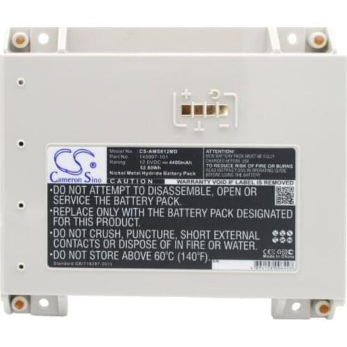 Cameron Sino 4400mAh battery for ALARIS MEDICALSYSTEMS 8000 8001 8015 8100 8110 8220 8300 8600 145997-101
