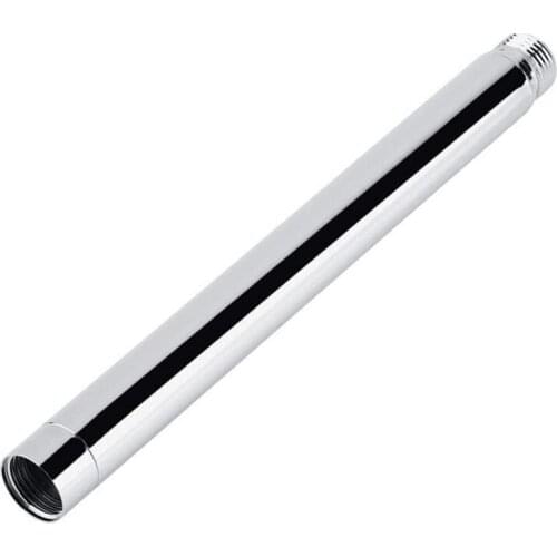 Bathroom Accessories 8 Inch Round 201 Stainless Steel Shower Extension Pipe Chrome Plated