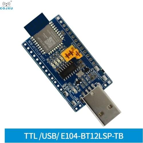 2.4G TLSR8253F512 UART SMD SIG Mesh Networking Module Bluetooth Test Kit Low Power Consumption cojxu E104-BT12LSP-TB
