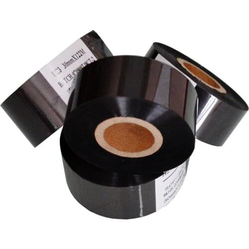 Black Width 35mm length 120M printer black ribbon on Medical industry