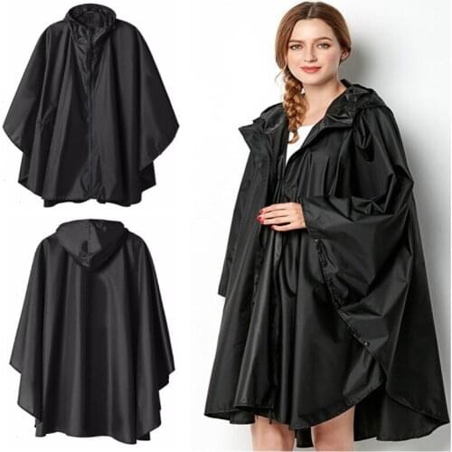 Raincoat Women Raincape Waterproof Windproof Rain Wear Poncho Jacket Cloak Capa De Chuva Chubasqueros Adult Rain Poncho