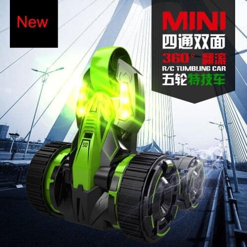 Remote Control Toys RC Car Creative RC Stune Car 5 Wheels Stunt Cars MKB Skill Toys Truck Off Road 6 channel Super cool vehicle