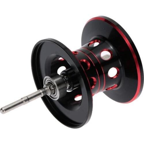 Fishing Line Spool Spare Parts Replacement for Designated Casting Reel Magnetic Brake Dual Brake Aluminum Alloy
