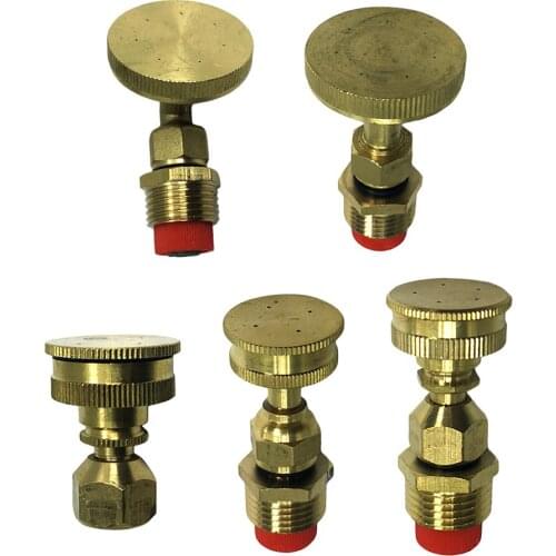 Brass Hose Pipe Fitting Spray Nozzle Connector 1/2" 1/4'' Misting Nozzlez