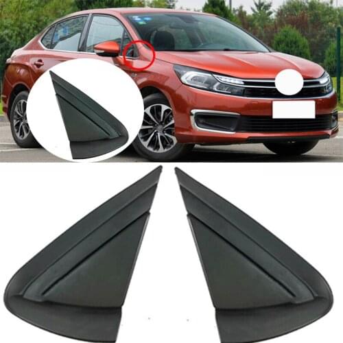Lofty Richy For Citroen C4L Front Left Right Front Window Triangle Plate Side Mirror Corner Triangle Window Garnish Cover Panel