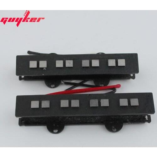 GUYKER All AlNiCo Square Pole Magnet Electric Guitar Pickups 1 set JB Single pickup Neck/Bridge
