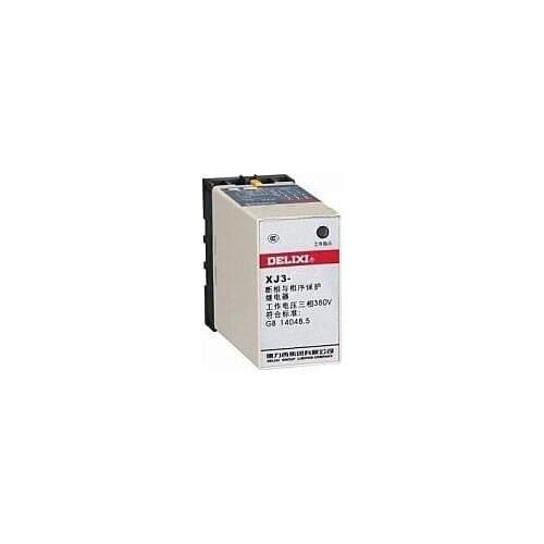 Original new 100% , XJ3-G motor protection relay protection fault phase and phase sequence of three-phase unbalanced phase