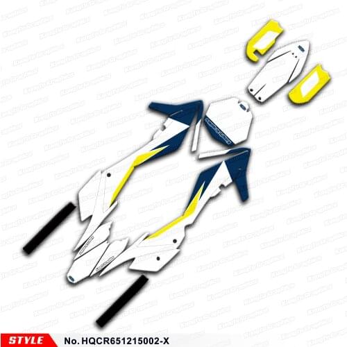 Aftermarket Kids Dirt Bike Decals Custom Stickers Graphics for CR65 2012 2013 2014 2015, Style No.HQCR651215002-X