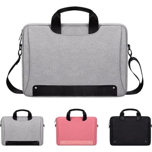 Laptop Bag Case 13 14 15 15.6 inch Nylon Airbag Shoulder Handbag Messager Computer Bags Waterproof Notebook Laptop Briefcase