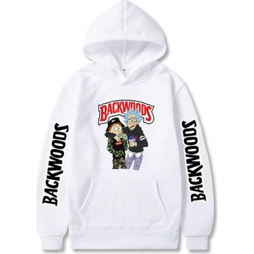 Sweatshirt Men Backwoods Printed Pullover Hoodie Hipster Streetshirt Wear Korean Version Clothing Women Fashion Tops