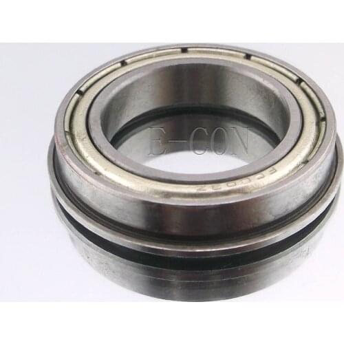 1/2/5/10PCS F6802zz Metal Double Shielded Flanged Ball Bearings (15mm*24mm*5mm)