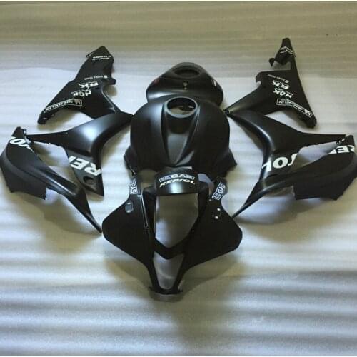 ABS full fairing kit for Honda Injection mold CBR600RR 07 08 fairings set CBR600 RR 2007 2008 matte black REPSOL bodywork DC9